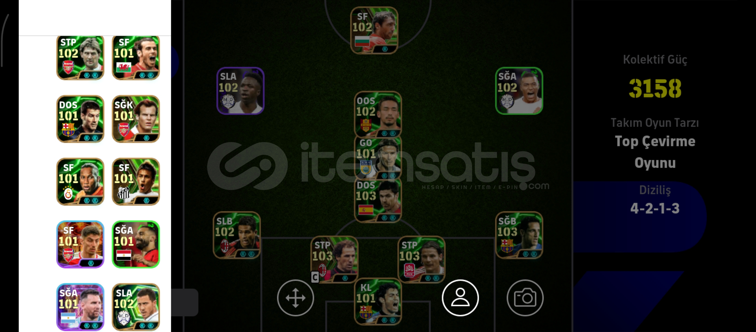 Efootboll 2.157 Kolektif Hesap!!  Efootboll 2.157 Kolektif Hesap!!