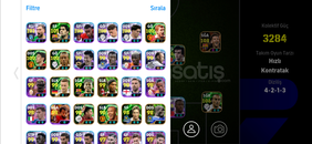 Efotball hesabı herkes var ihtiyaçtan satılık