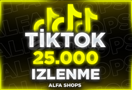 ⭐[GARANTİLİ] 25.000 İZLENME TİKTOK