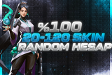 ⭐[EFSANE] %100 20-120 SKİN RANDOM HESAP⭐