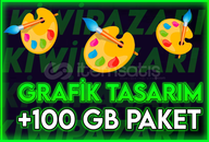 ⭐️EFSANE 100+ GB GRAFİK TASARIM - EFEKT PAKETİ