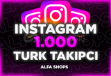 ⭐[EFSANE] 1000 TÜRK TAKİPÇİ İNSTA