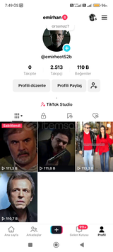 EFSANE 110K BEĞENİLİ HESAP 2.5 k takipçi 