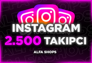 ⭐[GARANTİLİ] 2500 TAKİPÇİ İNSTAGRAM