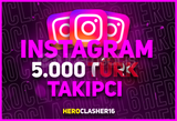 ⭐[TÜRK] 5000 TAKİPÇİ İNSTAGRAM⭐