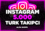 ⭐[EFSANE] 5000 TÜRK TAKİPÇİ İNSTA
