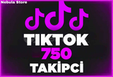 ⭐[EFSANE] 750 TikTok Takipçi ⭐