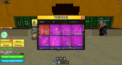 EFSANE BLOX FRUİTS HESABI