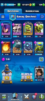 EFSANE BRAWL STARS + CLASH ROYALE HESAP 