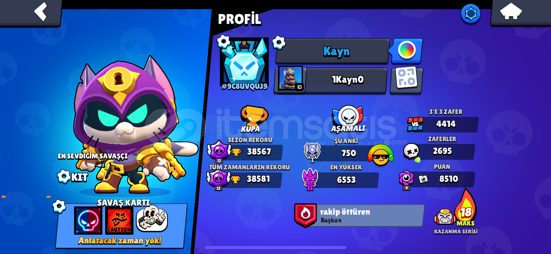Efsane Brawl Stars Hesabı Efsane Brawl Stars Hesabı