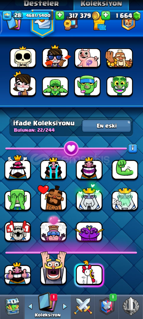 EFSANE CLASH ROYALE HESABI(3 YILLIK)????
