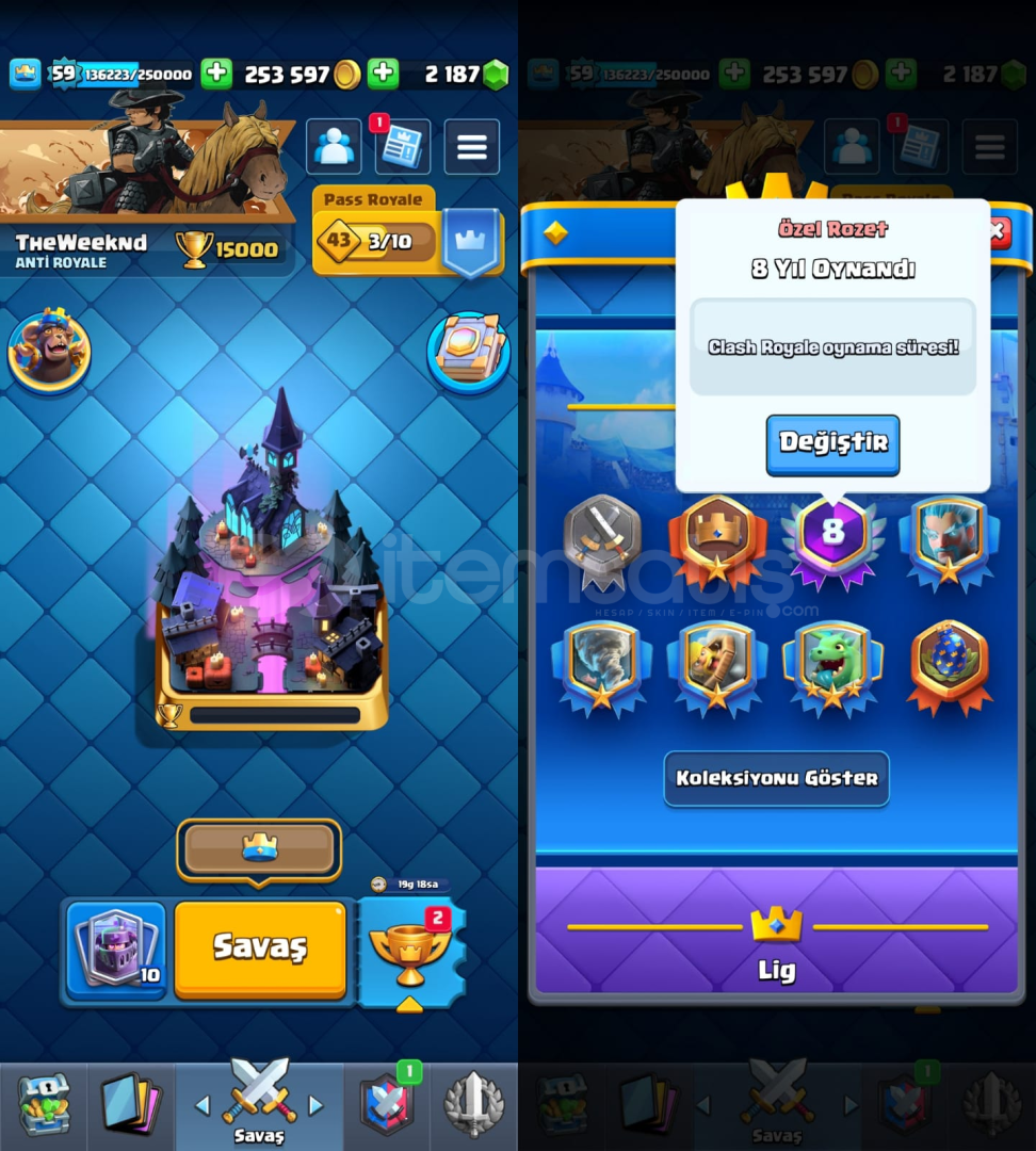 EFSANE CR ve BRWL STARS HESABI BU FIRSAT KAÇMAZ EFSANE CR ve BRWL STARS HESABI BU FIRSAT KAÇMAZ