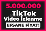 EFSANE FİYAT KISA SÜRE! 5.000.000 VİDEO İZLENME