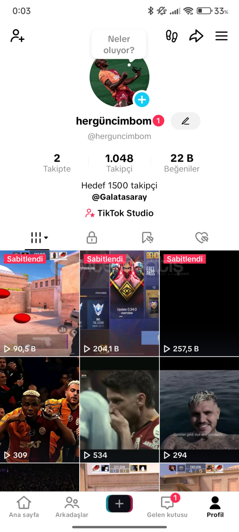 Efsane hesap alıcısına hayırlı olsun Efsane hesap alıcısına hayırlı olsun