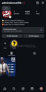 ⚡️EFSANE İNSTAGRAM HESABI