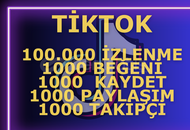 EFSANE KEŞFET ETKİLEŞİM PAKETİ TİKTOK 06