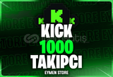 ⭐[EFSANE] Kick 1000 Takipçi ⭐