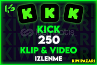 ⭐️ [EFSANE] KICK 250 Klip & Video İzlenme