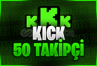 ⭐[EFSANE] Kick +50 Takipçi ⭐