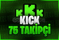 ⭐[EFSANE] Kick +75 Takipçi ⭐