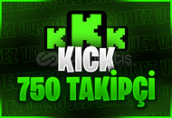 ⭐[EFSANE] Kick +750 Takipçi ⭐