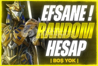 ⭐️+60 LEVEL+DESTANSI GARANTİLİ MÜTHİŞ RANDOM⭐️