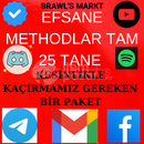 ✨ EFSANE METHOD PAKETİ TAM 25 TANE ✨