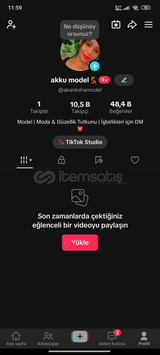 ⚡ EFSANE MODA İÇERİKLİ LİVE STUİDO AÇIK HESAP