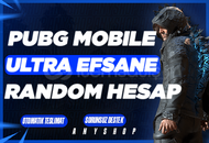 ⭐EFSANE!⭐PUBG RANDOM HESAP+