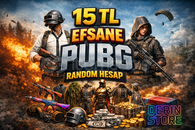 ⭐|EFSANE| PUBG RANDOM HESAP⭐