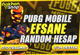 ⭐ EFSANE RANDOM HESAP⭐PUBG