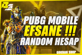 ⭐ EFSANE RANDOM HESAP⭐PUBG