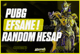 ⭐EFSANE RANDOM HESAP PUBG MOBİLE⭐