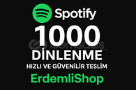 ⭐[EFSANE] SPOTİFY 1000 DİNLEME 