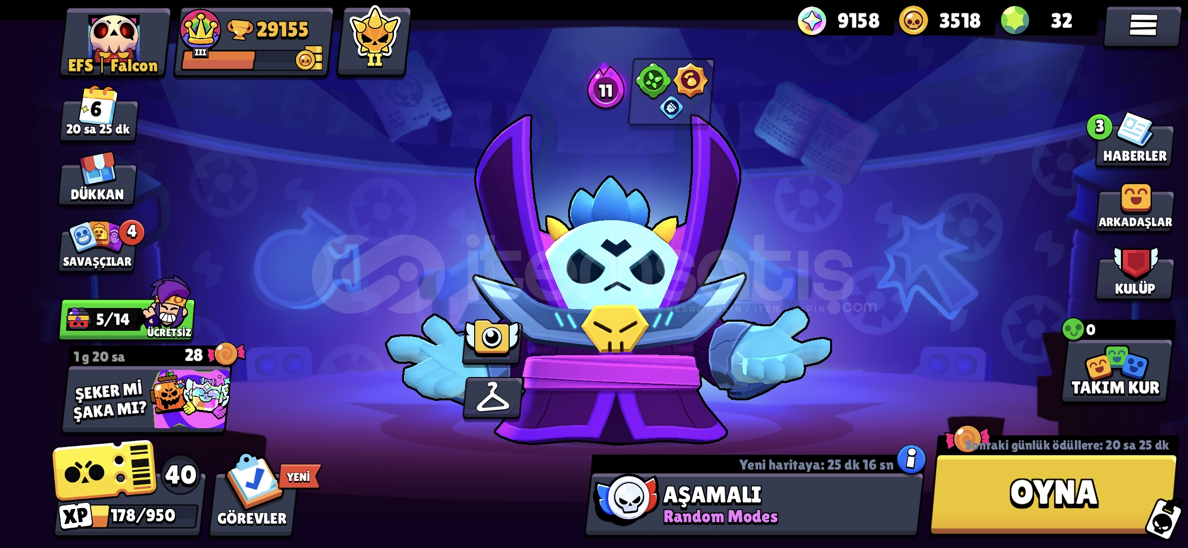 EFSANE SUPERCELL HESABI EFSANE SUPERCELL HESABI