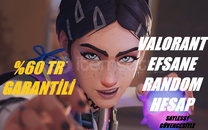 EFSANE VALORANT RANDOM HESAP %100 GÜVENCE 