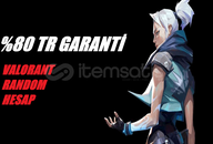 EFSANE VALORANT RANDOM HESAP %100 GÜVENCE 