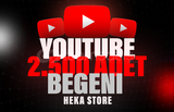 ⭐[EFSANE] YOUTUBE 2500 GERÇEK BEĞENİ⭐