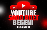 ⭐[EFSANE] YOUTUBE 5000 GERÇEK BEĞENİ⭐