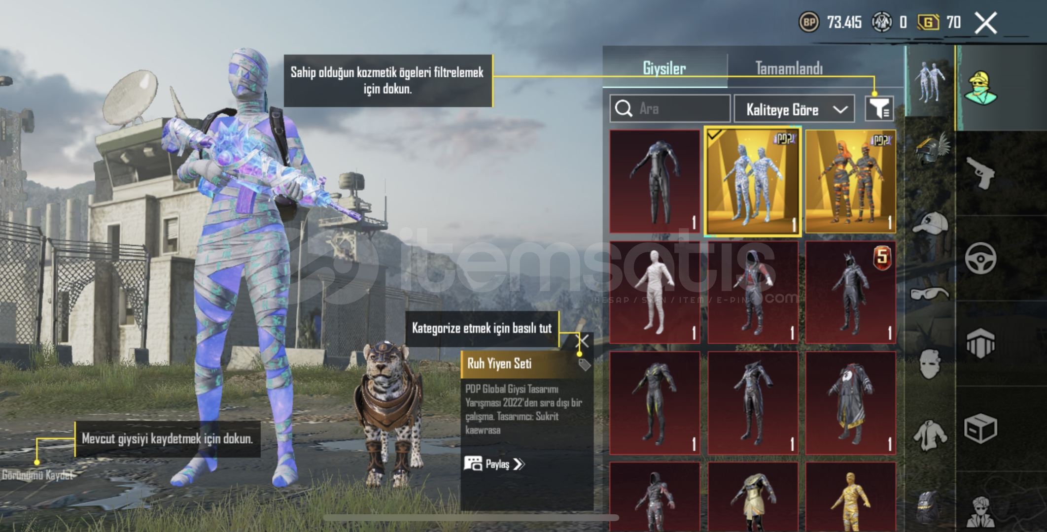 EFSANEEE KALİTELİ PUBG HESABI EFSANEEE KALİTELİ PUBG HESABI