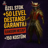 ⭐EFSANEVİ +150 SKİN, DESTANSI GARANTİLİ RANDOM⭐