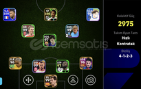 EFSANEVİ DOLU EFOOTBALL HESABIM SATILIK