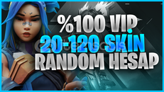 ❄️Efsanevi skin garantili random hesap