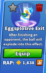 Eggsplosive Exit Explosion (BLADE BALL)