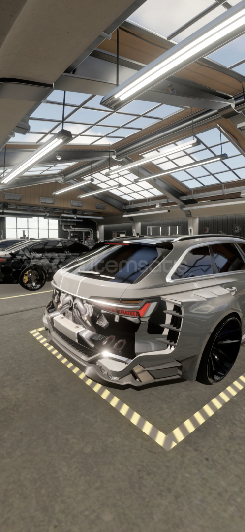 Egzoz Çizimli Rs6 Egzoz Çizimli Rs6