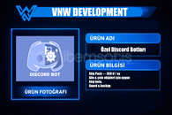 Ekip Pack Discord Botu 350 tl / ay