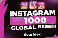 ⚡Ekonomik Hızlı 1000 ADET Global Beğeni