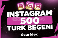 ⚡Ekonomik Hızlı 500 ADET %90 Türk Beğeni