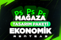 ✨EKONOMİK-MAĞAZA TASARIM PAKETİ ✨
