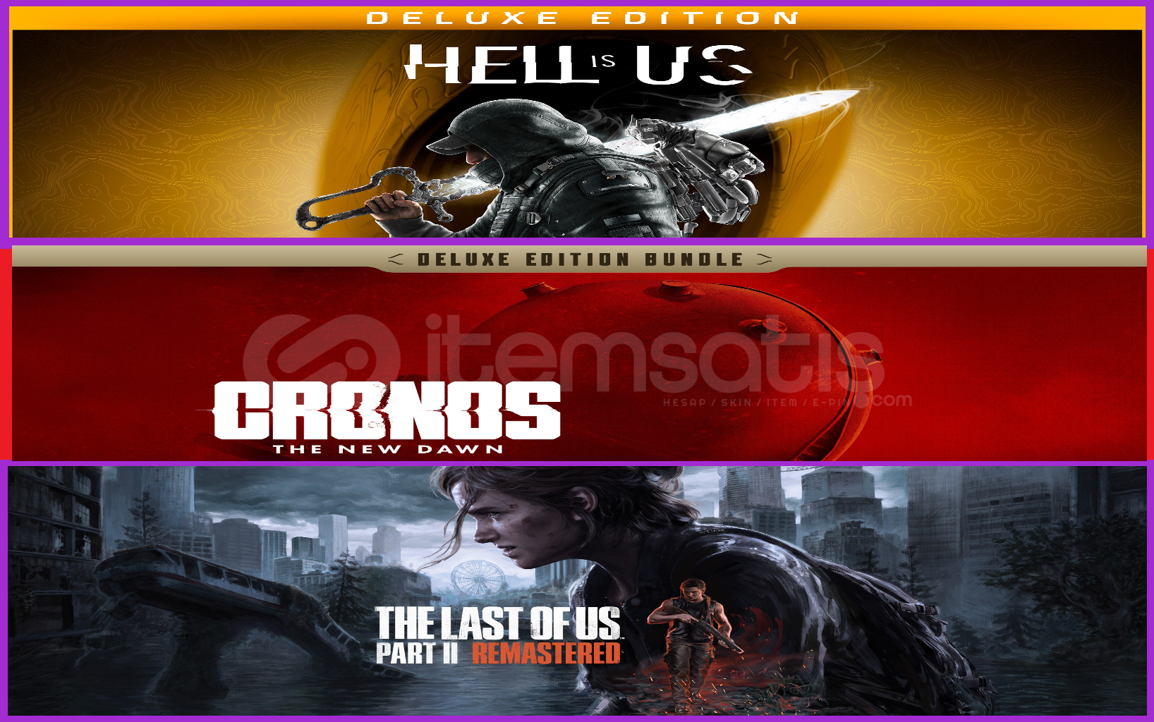 Hell is Us + Cronos + The Last Of Us 2 Hell is Us + Cronos + The Last Of Us 2